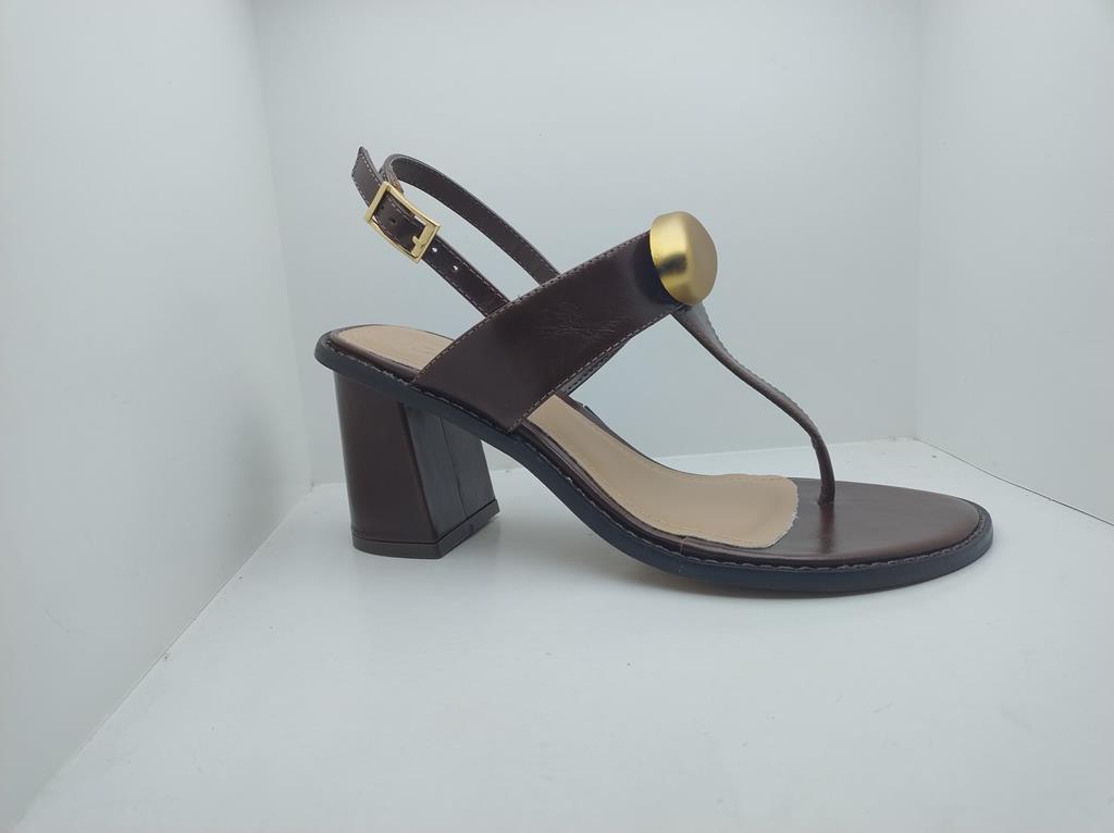 Sandália Salto/Vira - Nina